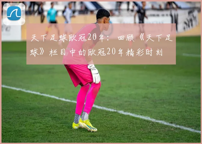 天下足球欧冠20年：回顾《天下足球》栏目中的欧冠20年精彩时刻